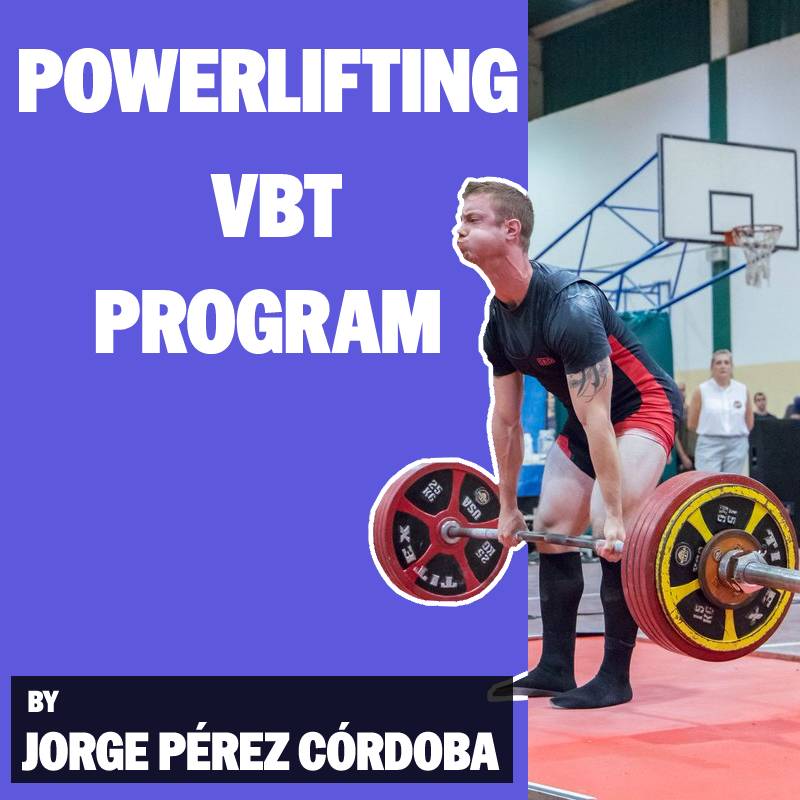 Powerlifting VBT training program/guide
